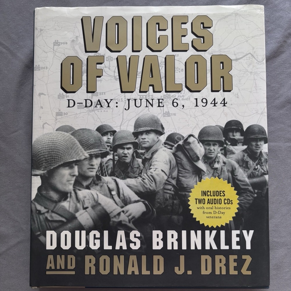 Voices Of Valor D-Day: June 6, 1944 Book Includes 2 Audio CD's
